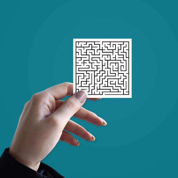 Maze Sticker