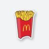 Mc Donalds Fries Sticker