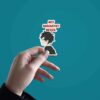 Me Sarcastic Never Sticker