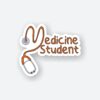 Medicine Student Sticker
