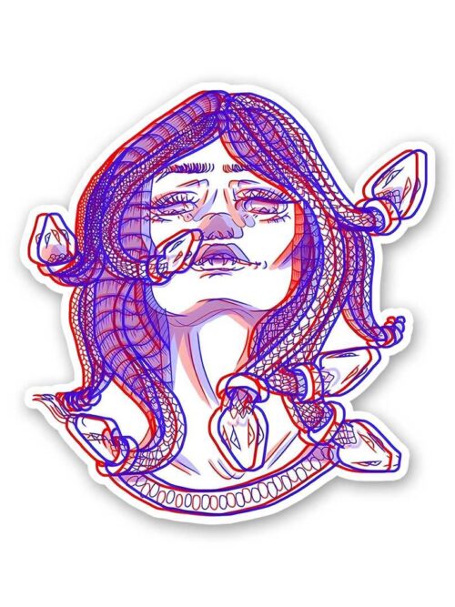 Medusa Sticker