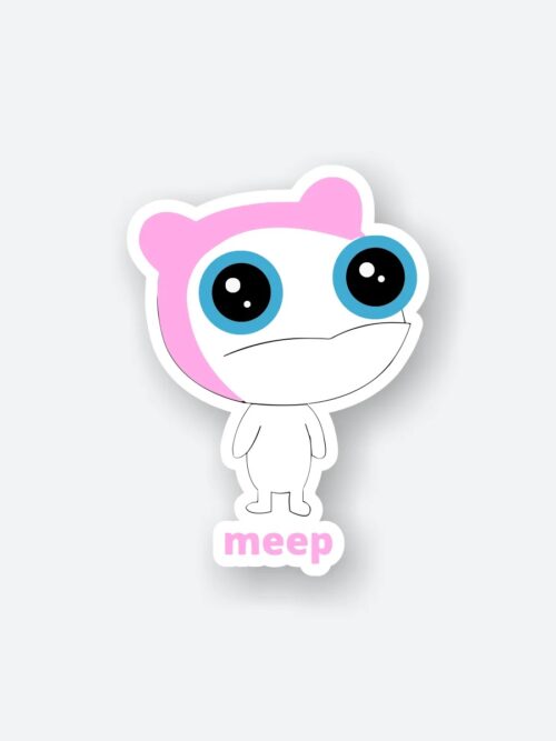 Meep Sticker