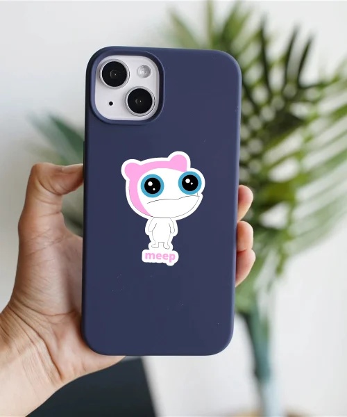 Meep Sticker