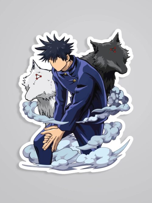 Megumis Divine Dogs Anime Stickers