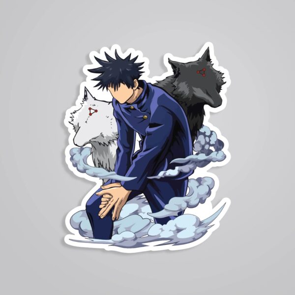 Megumis Divine Dogs Anime Stickers