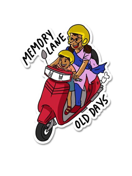 Memory Lane Sticker