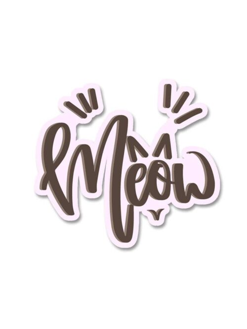 Meow Sticker