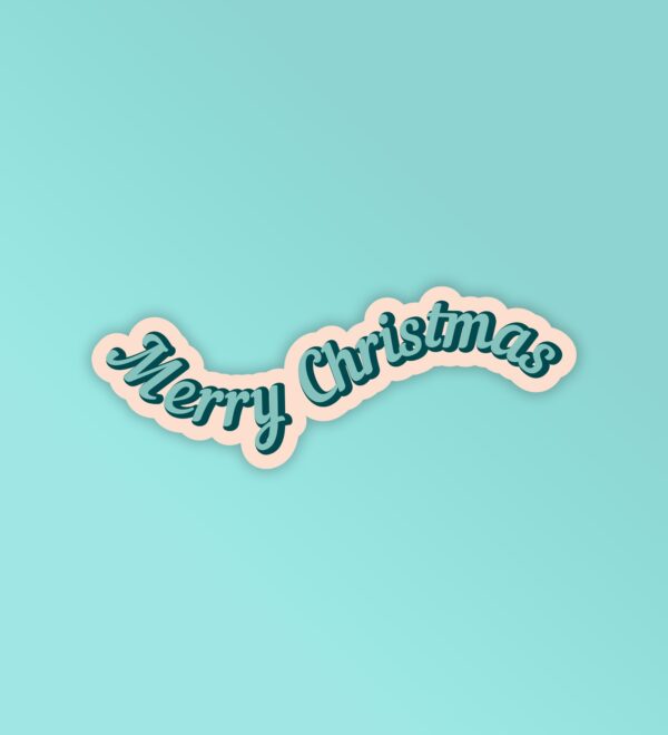 Merry Christmas Laptop Mobile Stickers Merry Christmas Laptop Mobile Stickers