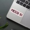 Messi 10 Text Sticker