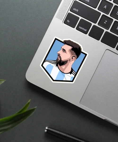 Messi Argentina Sticker