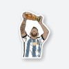 Messi Celebrating Sticker