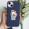 Messi Celebrating Sticker