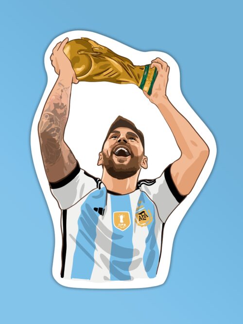 Messi Worldcup Sticker