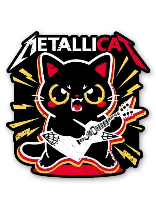Metallicat Sticker