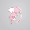 Mew Psychic Pokemon Anime Stickers