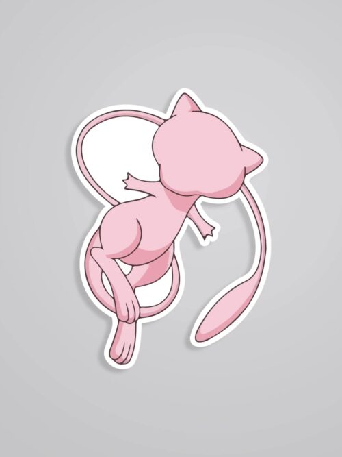 Mew Psychic Pokemon Anime Stickers