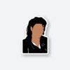 Micheal Jackson Sticker