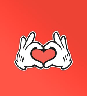 Mickey Heart Mickey Heart