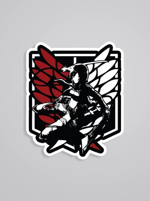Mikasa Ackerman Aot Anime Stickers