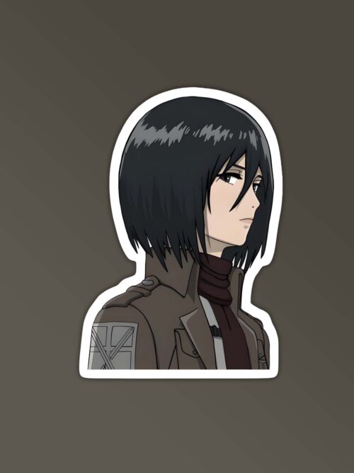 Mikasa Attack On Titans Sticker