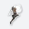 Mikasa Battle Mode Sticker