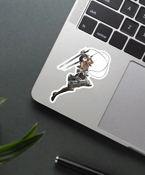 Mikasa battle mode sticker_2 Mikasa Battle Mode Sticker