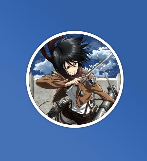 Mikasa1 Laptop Mobile Stickers Mikasa1 Laptop Mobile Stickers
