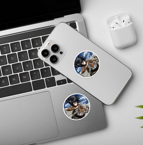 Mikasa1 Laptop Mobile Stickers Mikasa1 Laptop Mobile Stickers