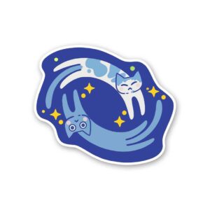 Milky Way Meow Sticker Milky Way Meow Sticker
