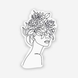 Mind Like A Flower Sticker Mind Like A Flower Sticker