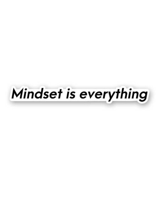 Mindset Sticker