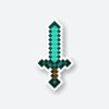 Minecraft Sword Sticker