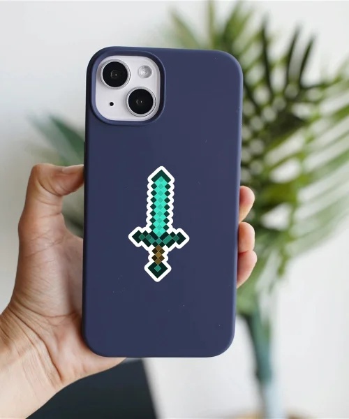 Minecraft Sword Sticker