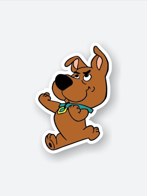 Mini Scooby Doo Sticker