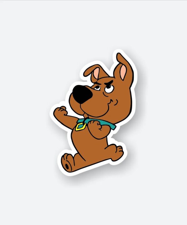 Mini Scooby Doo Sticker Mini Scooby Doo Sticker