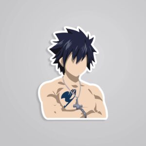 Minimalist Gray Fullbuster Anime Stickers Minimalist Gray Fullbuster Anime Stickers