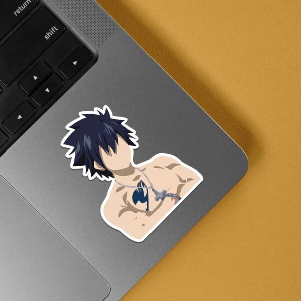 Minimalist Gray Fullbuster Anime Stickers_3 Minimalist Gray Fullbuster Anime Stickers