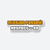 Mission Passed Sticker
