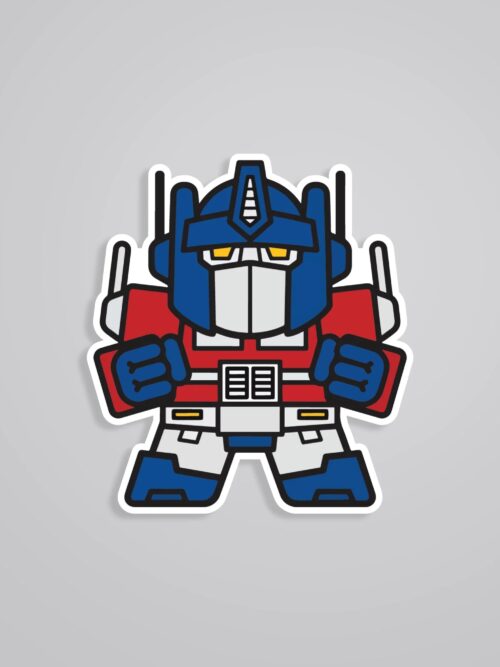 Mitesized Optimus Prime Movies Stickers