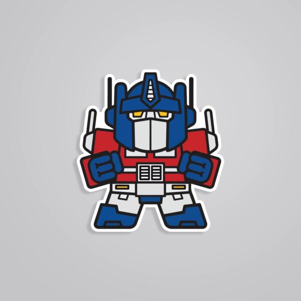 Mitesized Optimus Prime Movies Stickers