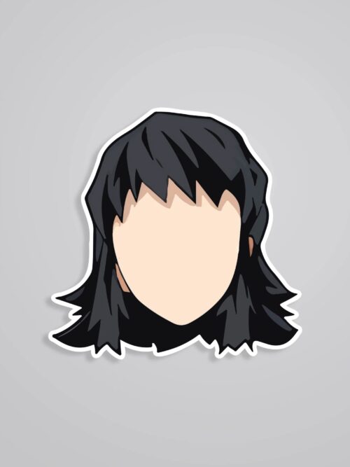 Mitsuri Kanroji Minimalist Anime Stickers