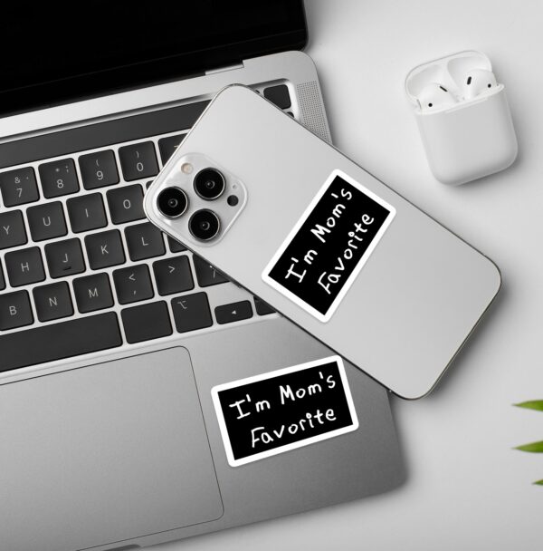 Moms Fav Laptop Mobile Stickers Moms Fav Laptop Mobile Stickers