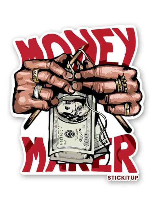 Money Maker Sticker