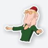 Monicas Turkey Head Sticker