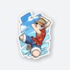 Monkey D. Luffy Rage Sticker