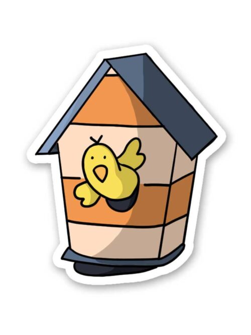 Morning Bird Sticker