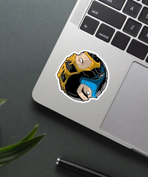 Mortal Kombat Scorpion Vs SubZero Sticker