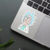 Morty Skeptic Look Sticker