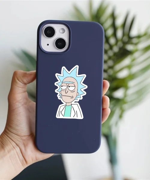 Morty Skeptic Look Sticker