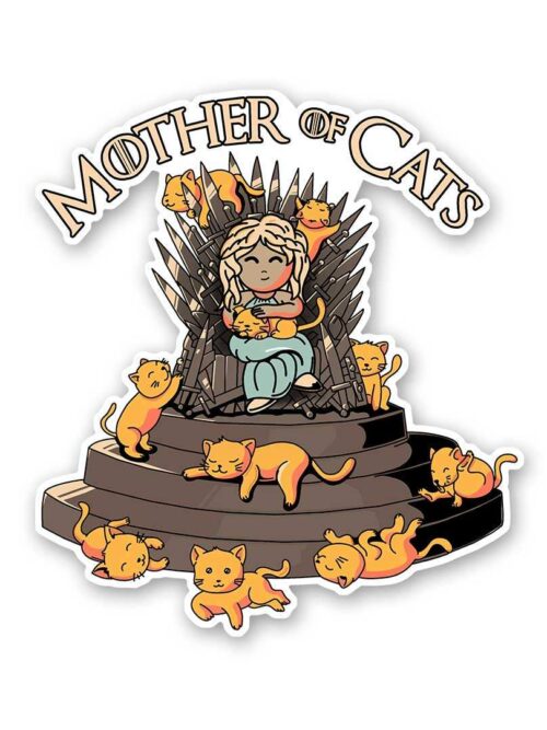 Mother Of Cats Sticker